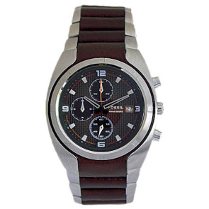 Watch strap (Strap + Case combination) Fossil CH2449 Stainless steel Brown 24mm